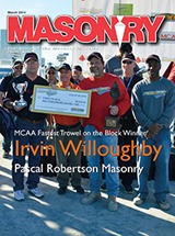 masonry and construction information