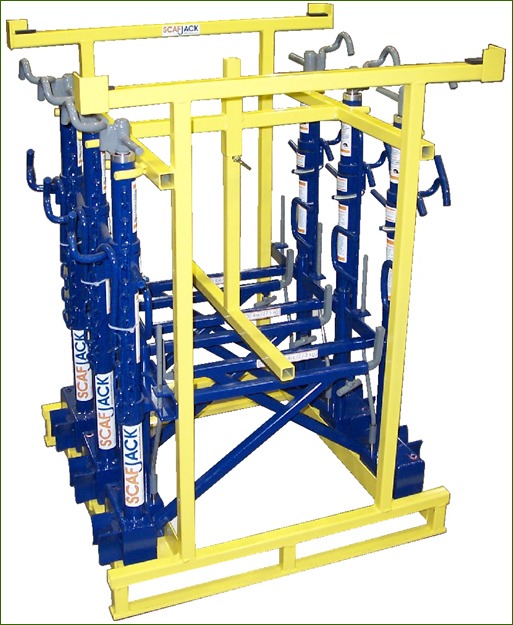 adjustable scaffolding