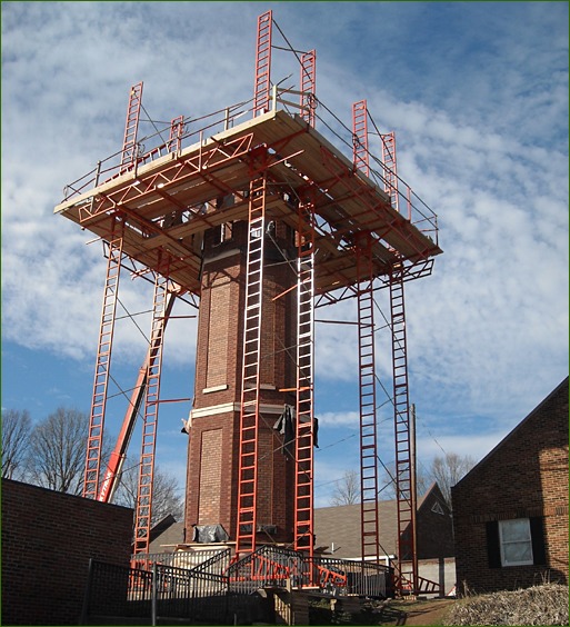 adjustable scaffolding