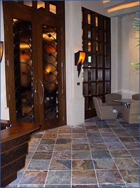 slate floor