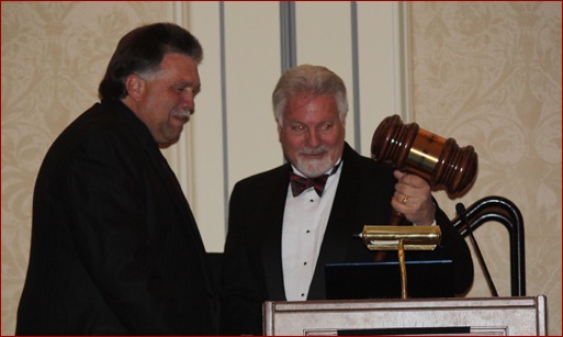Mackie Bounds was sworn in as the new president of the MCAA by outgoing president, Tom Daniel, during the Closing Banquet.