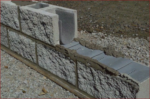 Shown is Mortar Net’s Blok-Flash product.