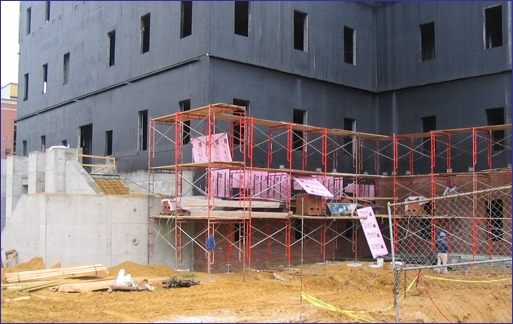 Fluid applied air barriers for concrete and CMU back-up applications.