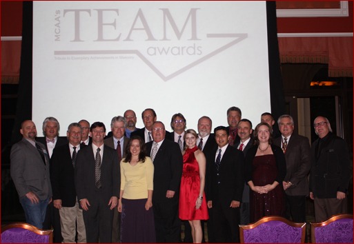 Contractors, architects and suppliers are awarded at the 2011 MCAA TEAM Awards.