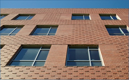 Shown is the Cuisinart Center for Culinary Excellence in Rhode Island, which won a Silver Award in the BIA Brick in Architecture Awards competition. Architect was Tsoi/Kobus & Associates; landscape architect was Stephen Stimson Associates; builder was Agostini Construction Co.; brick manufacturer was Endicott Clay Products; and distributor was Spaulding Brick Co. Photo by Jeffrey Totaro