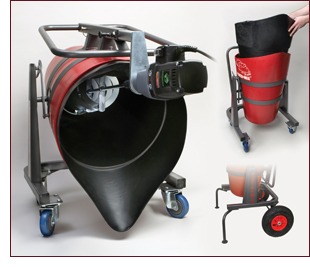 Portable Mixing Station with Removable Liner