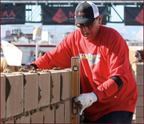 2012 Fastest Trowel on the Block, Third Place - Kris Chee