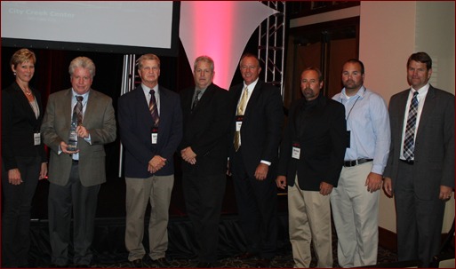 IMS Masonry and LDS Church; Commercial winner – City Creek Center