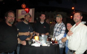 Attendees having a blast at the MCAA South of 40 fundraiser event, held at El Segundo Sol in Las Vegas.