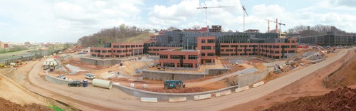 Manganaro Midatlantic provides water-tight exterior for new headquarters building.