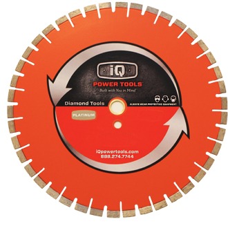 Ultimate Orange Silent Paver Blade