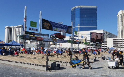 Boral Bricks supplied 29,640 bricks used during the day’s events.