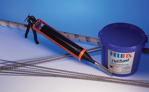 crack stitch - Helifix - helibar