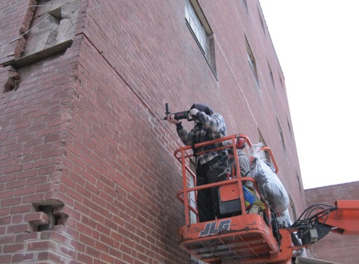 Helifix’s Crack Stitch and DryFix systems’ installation procedures