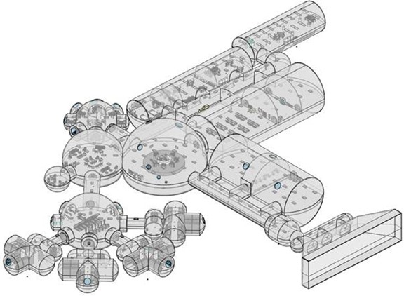 Mars City BIM Model