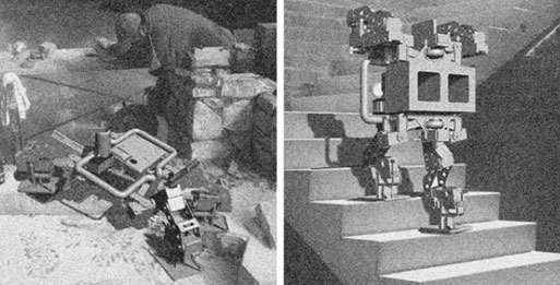Humanoids have a key advantage over conventional construction equipment, because they can more easily maneuver through tight spaces and manipulate tools originally designed for people