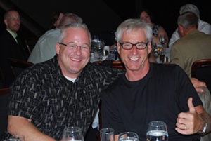 Jeff Buczkiewicz, MCAA Executive Director, and Mark Kemp, Superior Masonry Builders