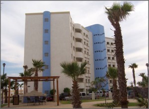 Shown is an AAC hotel in Las Palmas, Mexico, where AAC is used as structure and envelope. Image courtesy of AACPA
