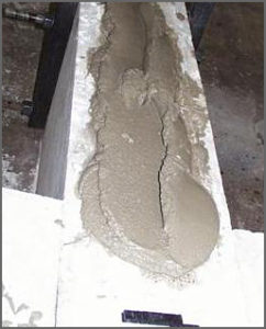 Leveling bed and shims for first course of AAC masonry units ??? the first course of AAC masonry units is laid on a leveling bed of ASTM C270 Type M or S mortar, using wedges (if desired) to plumb and level the units.