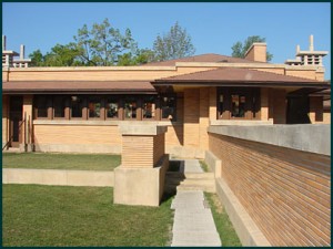 Darwin D. Martin House complex in Buffalo, N.Y.