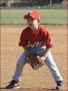 Shown is Taiten Miller, grandson of Full Contact Project Manager columnist Gary Michelon. Taiten plays in a league in San Marcos, Calif.