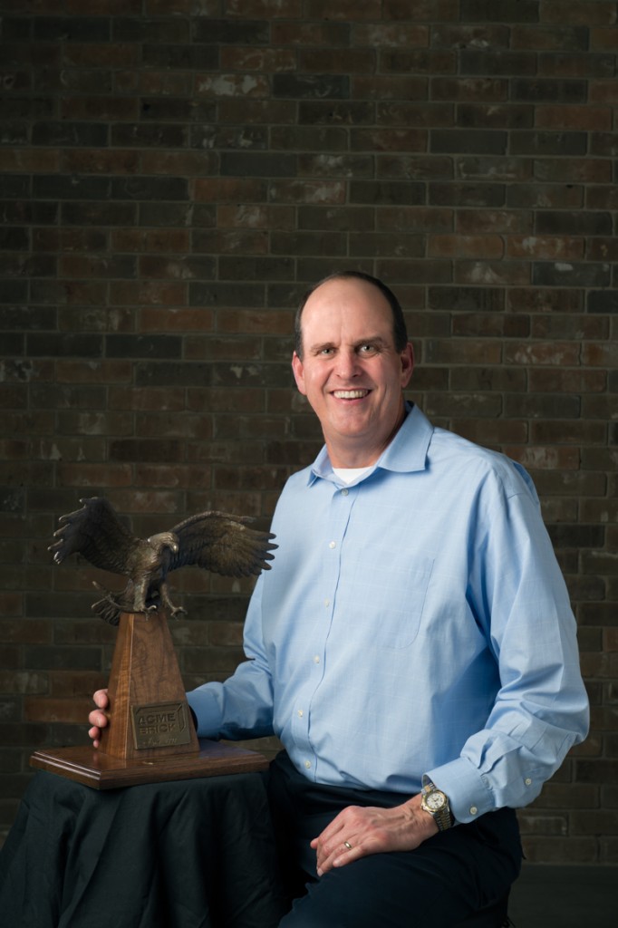 Rusty Haile is the 2015 Recipient of Acme Brick Company’s President’s Award.