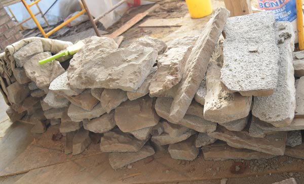 Fig. 1 – Manufactured stone veneer.