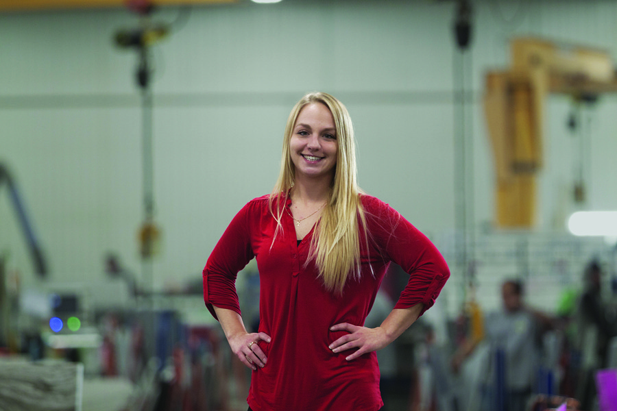 Jessica Lussier has won the first-ever Women in Stone Empowerment Scholarship.