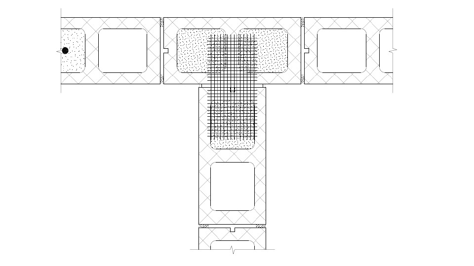 Figure 6: Code-approved mesh ties are safe, economical and readily available.