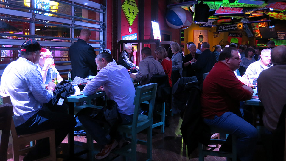 Networking and socializing opportunities abound at the South of 40 event.