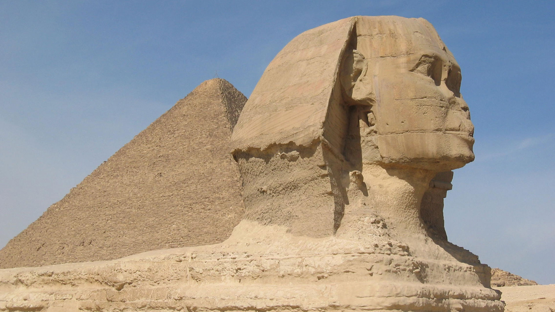 Great Sphinx and Pyramids of Giza