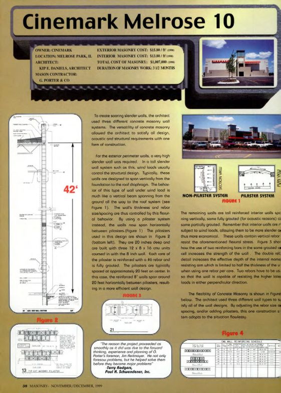 Masonry Magazine December 1999 Page. 38
