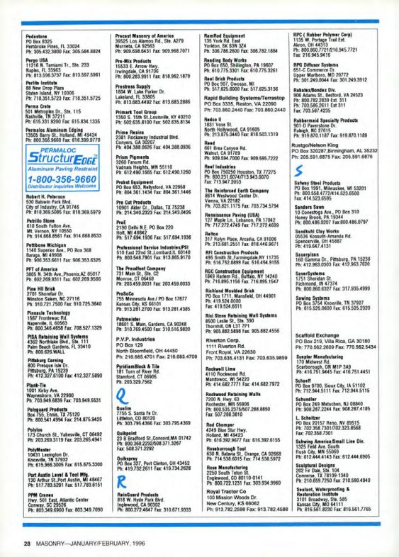 Masonry Magazine February 1996 Page. 28