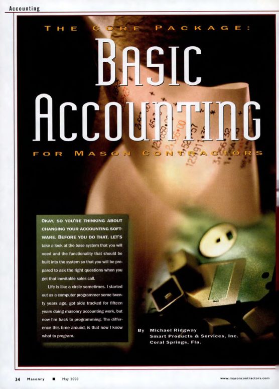 Masonry Magazine May 2003 Page. 36