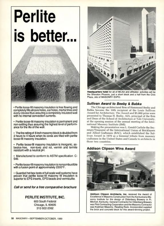 Masonry Magazine October 1989 Page. 32