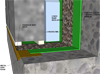 Flashing at base of wall
